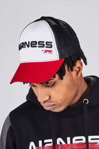 Casquette  - Blanc et rouge