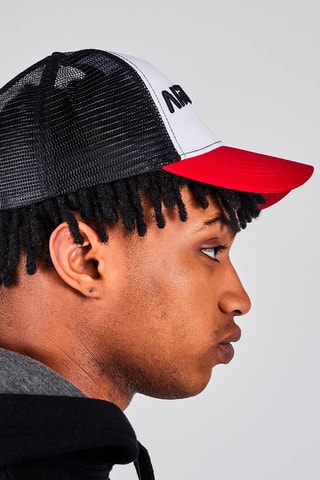 Casquette  - Blanc et rouge