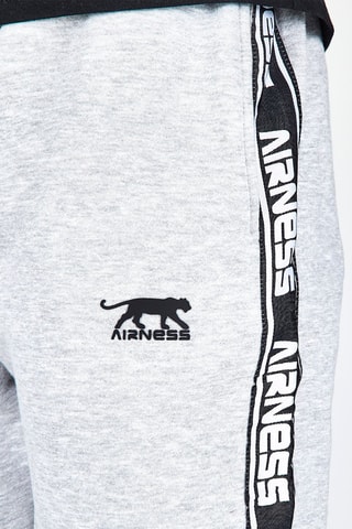 Jogging en coton biologique Nerve - Noir et blanc