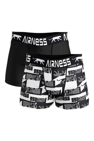 2 boxers - Noir et blanc