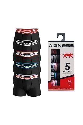 5 boxers - Noir