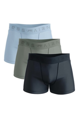 3 boxers - Bleu et kaki