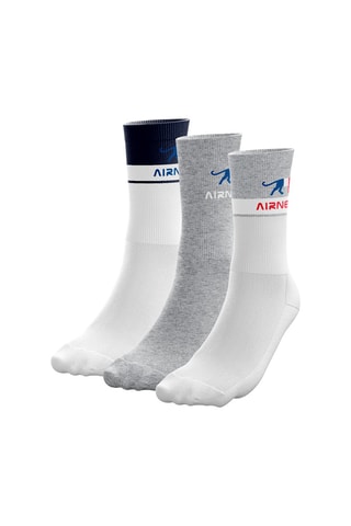 3 paires de chaussettes Panthère - Blanc et gris