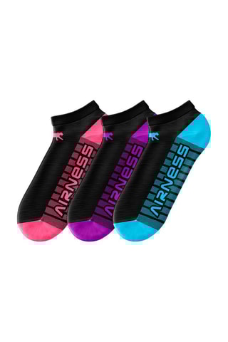 3 paires de tiges courtes  - Noir