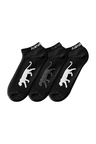 3 paires de chaussettes Corporate - Noir