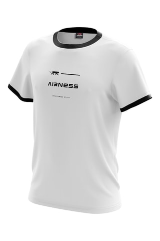 T-shirt Airness Rhett - Blanc et noir