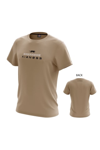 T-shirt Airness Mala - Beige et noir