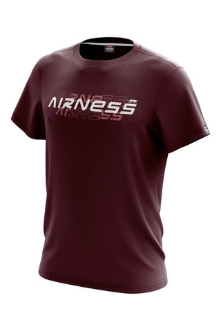 T-shirt Airness Clyde - Bordeaux