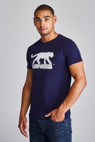 T-shirt - Bleu et blanc