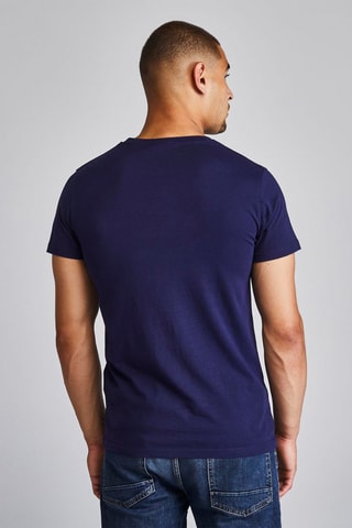 T-shirt - Bleu et blanc