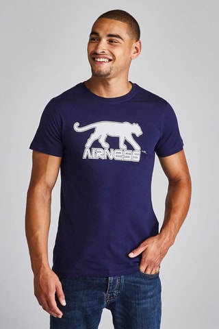 T-shirt - Bleu et blanc