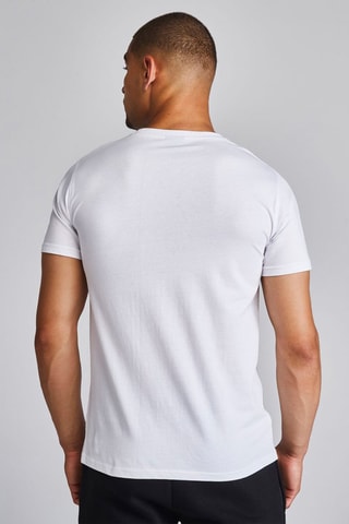 T-shirt Just Now - Blanc