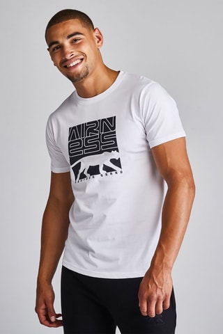 T-shirt Just Now - Blanc