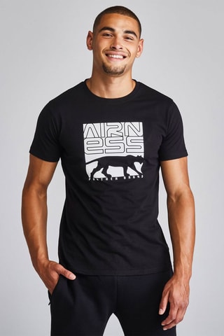 T-shirt Just Now - Noir
