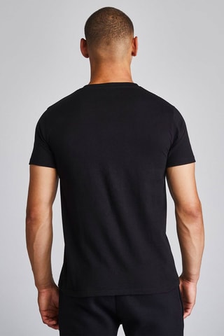 T-shirt Just Now - Noir