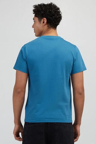 T-shirt Riccardo - Bleu et blanc