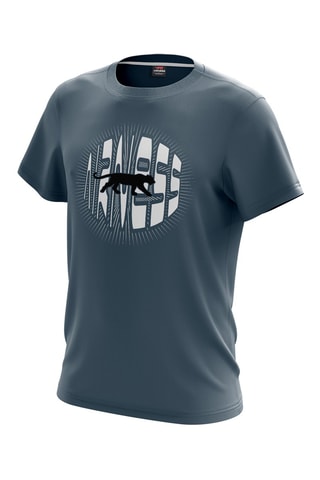 T-shirt Riccardo - Bleu et blanc
