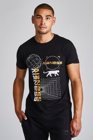T-shirt Galaxy - Noir