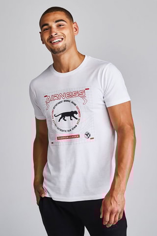 T-shirt Data - Blanc