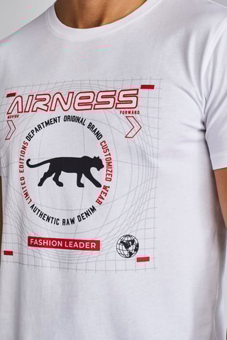T-shirt Data - Blanc