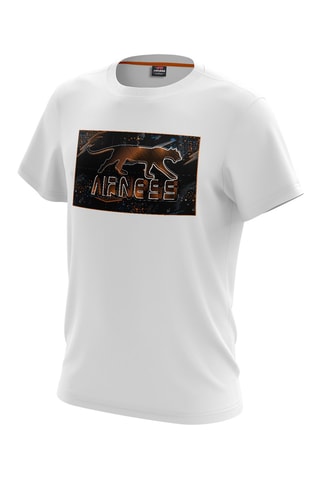 T-shirt Dino - Blanc et noir