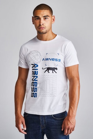 T-shirt Galaxy - Blanc