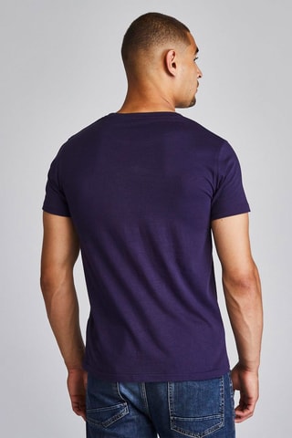 T-shirt Prince - Bleu marine et rouge