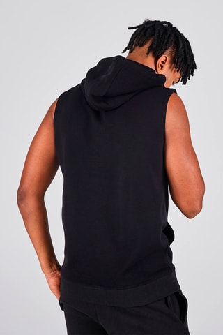 Sweat à capuche sans manches Jefferson - Noir
