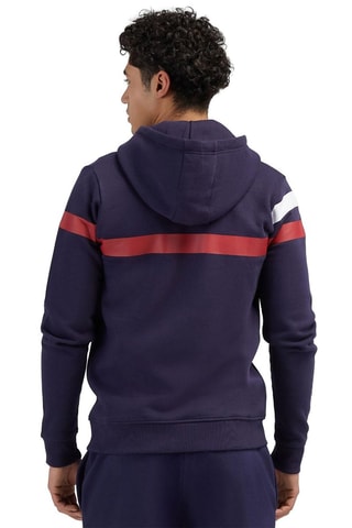  Sweat à capuche Tricolor - Bleu marine 