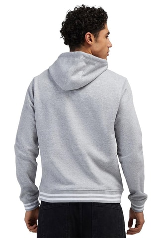  Sweat à capuche Sign - Gris chiné 