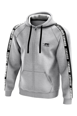  Sweat à capuche Nerve - Gris chiné 