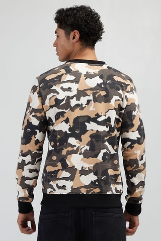 Sweat Agostino - Noir et beige