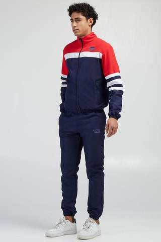 Veste et jogging Simeon - Bleu marine et rouge