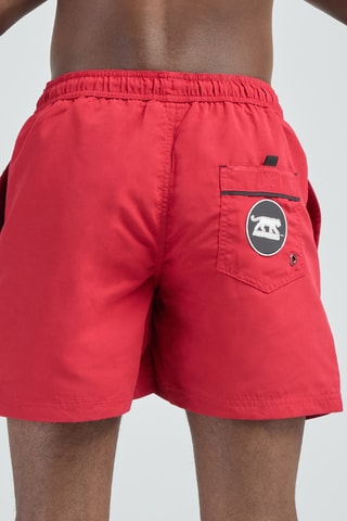 Short de bain Leonas - Rouge