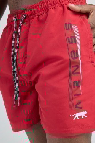 Short de bain Leonas - Rouge