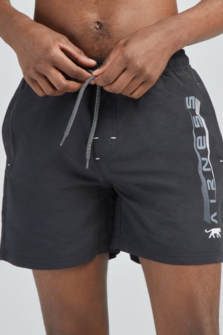 Short de bain Leonas - Noir