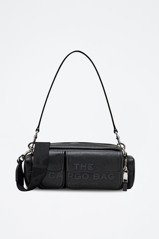 Sac porté épaule en cuir The Cargo Bag - Noir