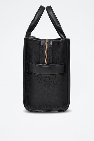 Sac à main en cuir The Small Tote - Noir