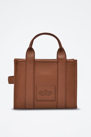 Sac à main en cuir The Small Tote - Marron