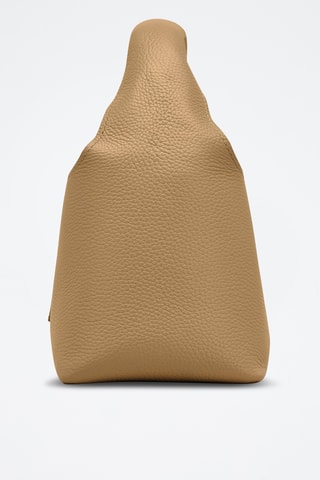 Sac à main en cuir The Mini Sack - Camel