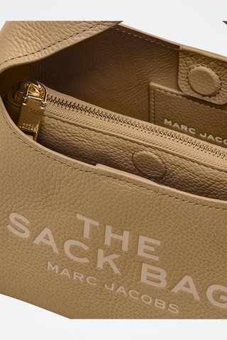 Sac à main en cuir The Mini Sack - Camel
