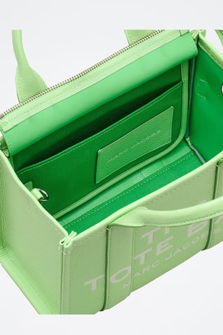Sac à main en cuir The Small Tote - Vert clair