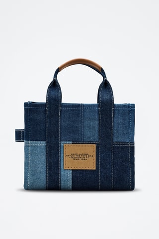 Sac à main en jean The Small Tote - Bleu