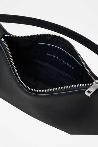 Sac porté épaule en cuir - Noir