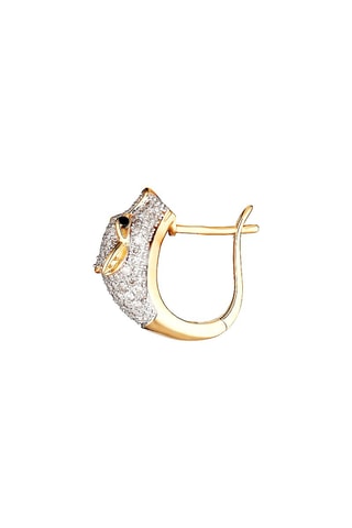 Boucles d'oreilles Ma Panthère Or jaune, diamants et saphirs