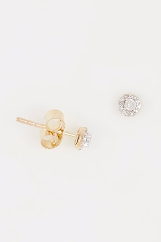 Puces Tessa Or jaune et diamants