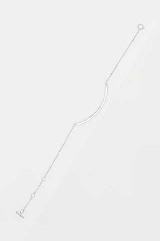 Bracelet Ligne de Diamants Or blanc et diamants