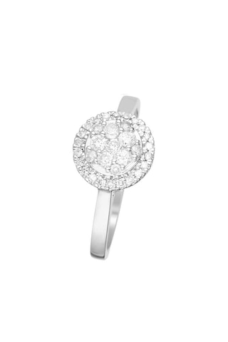 Bague Angel Or blanc et diamants
