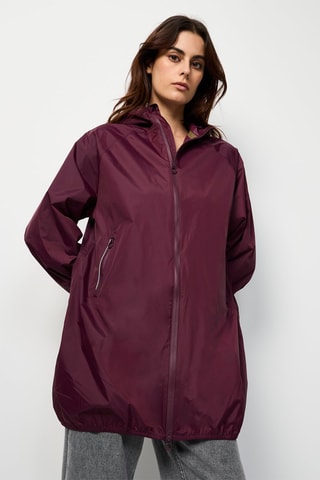 Parka à capuche Copenhagen - Aubergine