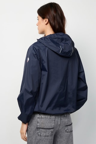 Coupe-vent à capuche Singapore - Bleu marine